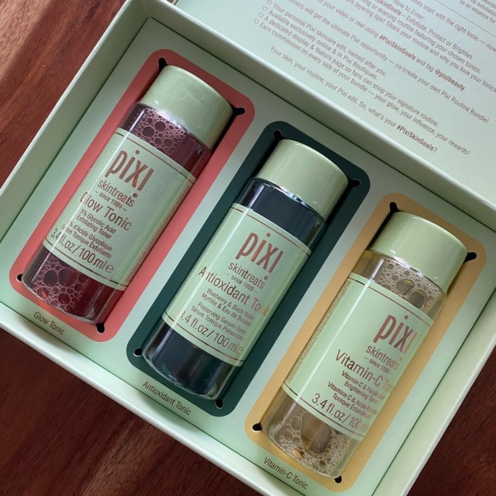 Pixi by Petra Skincare Tonic Trio x 100ml